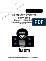 Computer Systems Servicing: Quarter 1 - Module 3