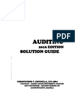 Auditing Macariola Espenilla 2016 Solution Manual