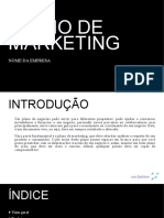 Template Plano de Marketing