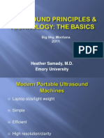 Samady Ultrasound Principles Tech Big Sky Notes