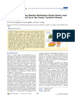 Elucidating The Surface Reaction Mechanisms During Atomic Layer Deposition of Li Al Si O by in Situ Fourier Transform Infrared Spectros