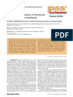 Atomic Layer Deposition of Functional: Films For Li-Ion Microbatteries