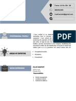 Curriculum Vitae Format