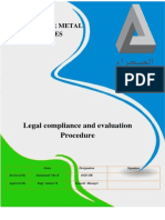 ASMI-OSHMS-PR-03 - Legal Compliance and Evaluation Procedure