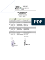 Jadwal UTS