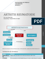 Artritis Reumatoide CLASE 2018