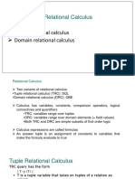 DBMS - Unit 3 - Notes (Relational Calculus)