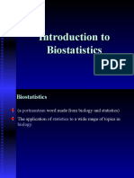 01 Introduction to Biostatistics