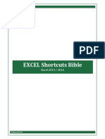 Excel Shortcuts Bible