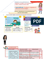 DIA 5 Escribimos y Compartimos La Información de Nuestro Díptico.