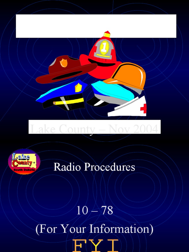 Walkie-Talkie Protocols Explained | PDF | Traffic | Broadcasting