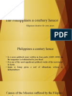 The Philippines A Century Hence: Filipinas Dentro de Cien Anos