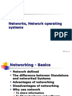 Networks, Network Operating Systems