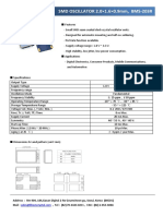 SMD OSCILLATOR 2.0×1.6×0.9mm, BMS-203R