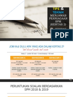 Tips & Teknik Menjawab Perniagaan SPM (Latest)