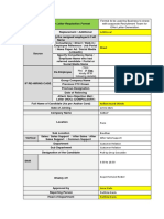 Appendix 1: Offer Letter Requisition Format