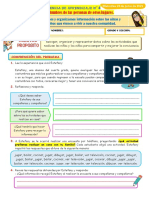 DIA 3 Buscamos y Organizamos Información Sobre Las Niñas y Los Niños