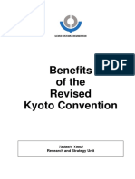 Benefits of The Revised Kyoto Convention: Research and Strategy Unit