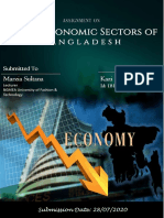 Major Economic Sectors of BD