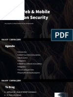 OWASP Web and Mobile App Security