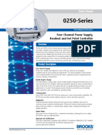 0250-Series: Four Channel Power Supply, Readout and Set Point Controller