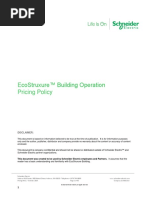 Pricing Policy - EcoStruxure Building Operation