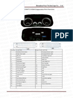 CNHTC Haohan Apparatus Pin Function