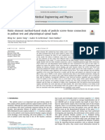 Xu2019 - Finite Element Method-Based Study of Pedicle Screw-Bone Connection