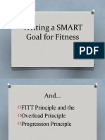 U1P5 SMART Goal FITT Overload and Progression