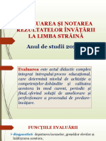 3.evaluarea Și Notarea