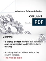 Columns: ES13 - Mechanics of Deformable Bodies
