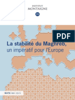 La Stabilité Du Maghreb, Un Impératif Pour l'Europe