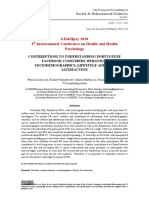 CONTRIBUTIONS TO UNDERSTANDING PORTUGUESE FAcebook Consumers Behaviour and Life Satisfaction