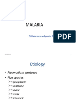 Malaria: DR Mohammedyassin Redi