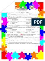 Activity Sheet in ICT 6: I. Direction: Choose The Letter of The Most Appropriate Answer