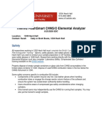 Thermo FlashSmart CHNS/O Elemental Analyzer Guide