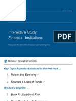 Financial Institutions Interactive Study