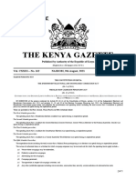 Gazette Vol. 162 9-8-21 Special Issue (IEBC-Spending Limits)