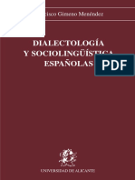 143858696 Dialectologia y Sociolinguistica Espanolas