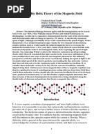 The Double Helix Theory of the Magnetic Field