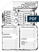 ACKS Character Worksheets