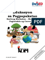 ESP7 Q3 Mod7 Pagtatakda-ng-Career-Plan