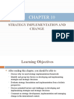 Strategy Implementation and Change