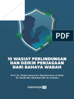 010 - 10 Wasiat Dan Dzikir Penjagaan Dari Bahaya Wabah