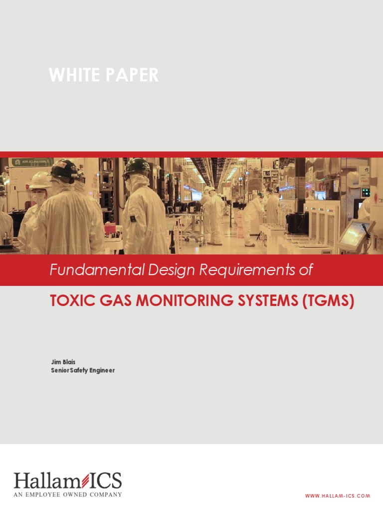 White Paper Toxic Gas Monitoring Systems (TGMS) PDF Toxicity Safety