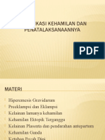 No.5 Komplikasi Kehamilan Dan Penatalaksanaannya