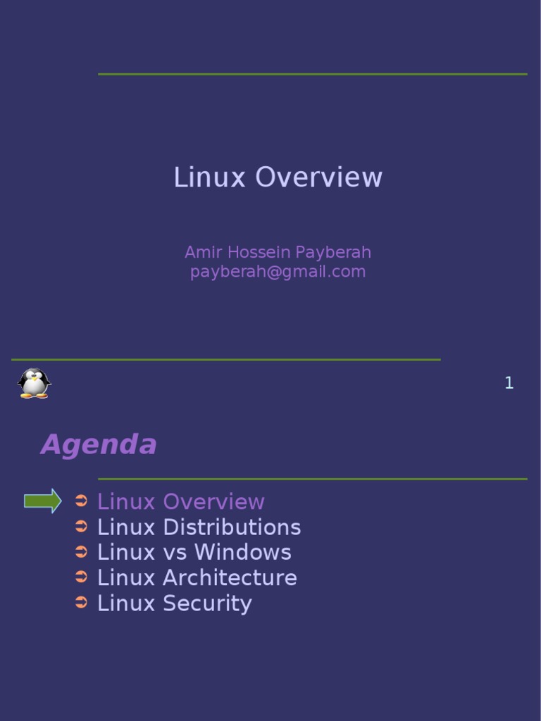 linux_overview | Linux | Kernel (Operating System)