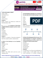 Important Computer Awareness Questions For IBPS RRB PO & Clerk 2021