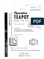 1957 the Effect of Nuclear Explosions on Commercially Packaged Beverages