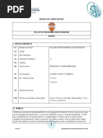 Sílabo Taller de Programación Distribuida